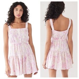 Sundress “Marta” Eyelet Tie Dye Dress